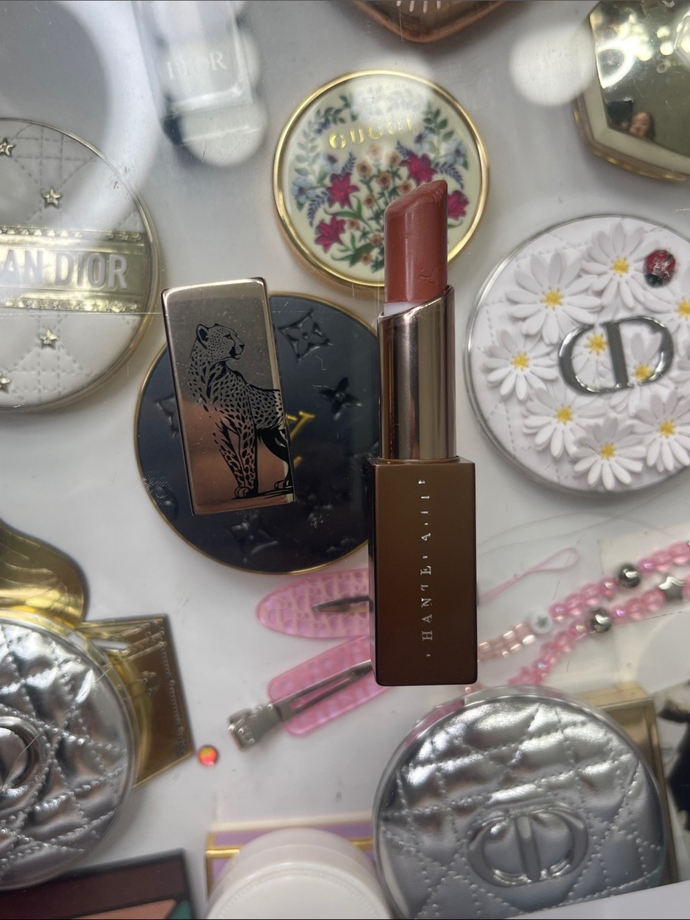 Chantecaille lip veil in wild senna - nude